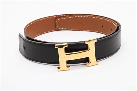 hermes belt black and gold ebay|hermes belt used.